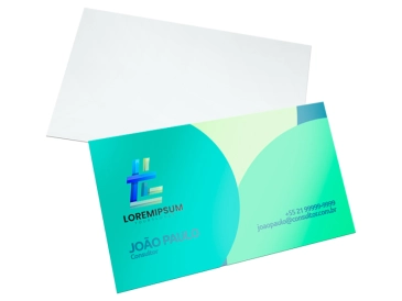 Cartão de Visita / Couchê 250g / Sem Verniz
