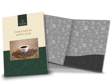 Pasta com Bolsa / Laminação Fosca + UV Localizado