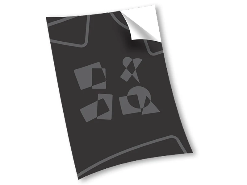 Adesivo em Vinil Premium / Transparente com verniz