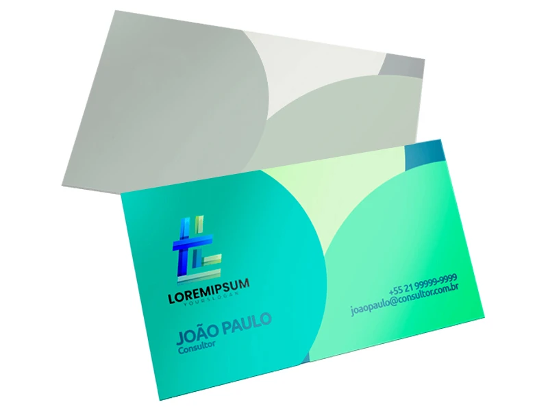 Cartão de Visita / Reciclado 240g / Sem Verniz