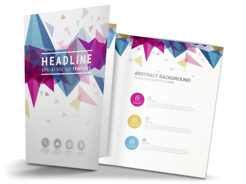Pasta com Vinco / Laminação Holográfica